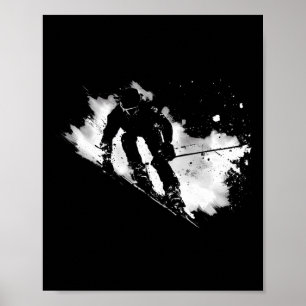 Ski Racer Sports Biathlon Biathlons  Poster