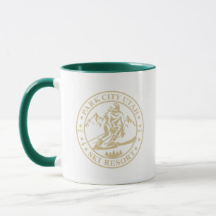 Ski Resort Park city Utah Mug