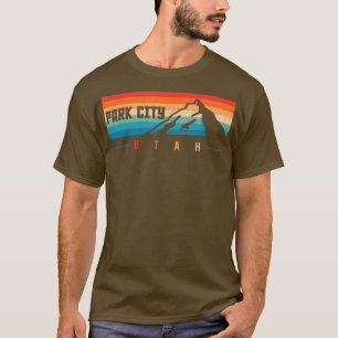Ski Resorts T s Park City Utah Skiing Snowboarding T-Shirt