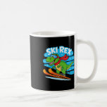 Ski Rex Funny Skiing Dinosaur Winter Sports Design Coffee Mug<br><div class="desc">Ski Rex Funny Skiing Dinosaur Winter Sports Design For Kids</div>