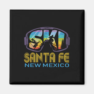 Ski Santa Fe New Mexico Skiing Vacation  Magnet