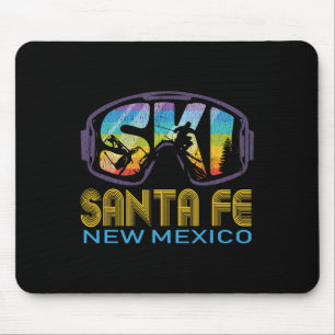 Ski Santa Fe New Mexico Skiing Vacation  Mouse Pad