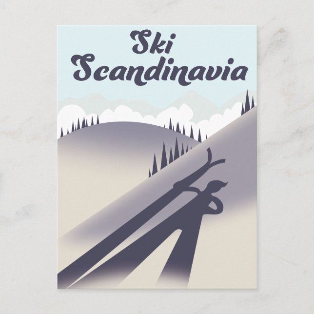 Ski Scandinavia Postcard (Front)