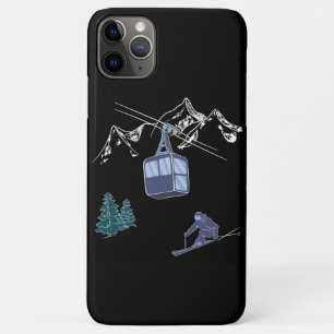 Ski Scene Winter Sports iPhone 11 Pro Max Case