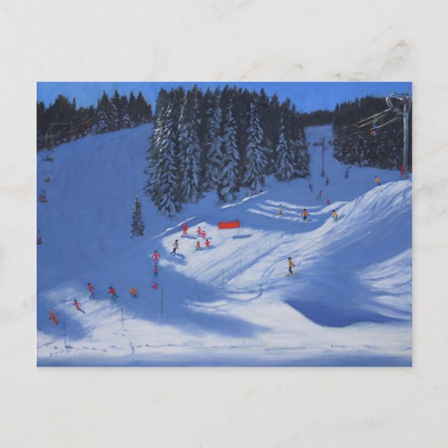 Ski school Morzine 2014 Postcard (Front)