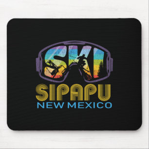 Ski Sipapu New Mexico Skiing Vacation Mouse Pad