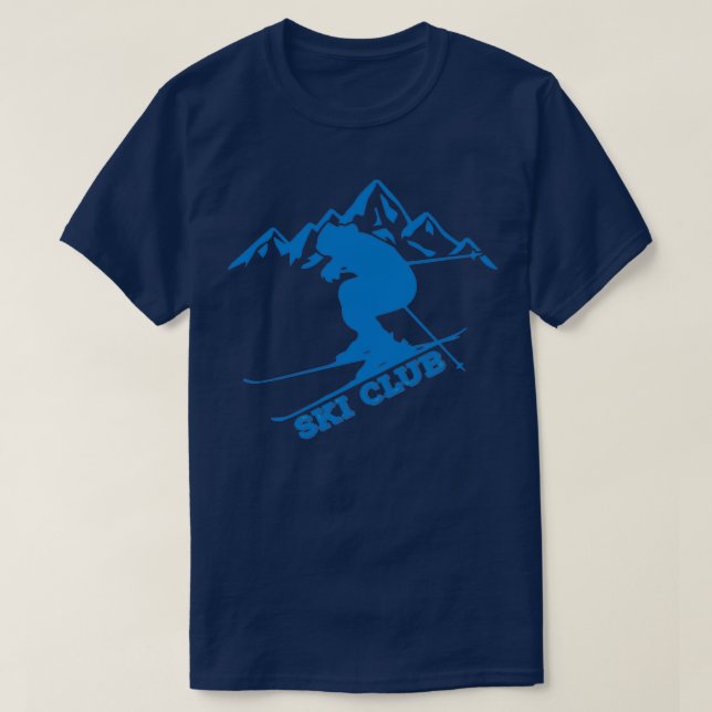 Ski Ski Club T-Shirt (Design Front)