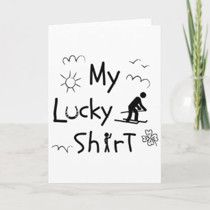 Ski Skiing Funny Downhill-skiers Alpine-skiing Ski Card