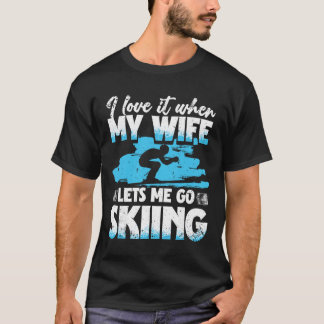 Ski Skiing Winter Sport _1  T-Shirt