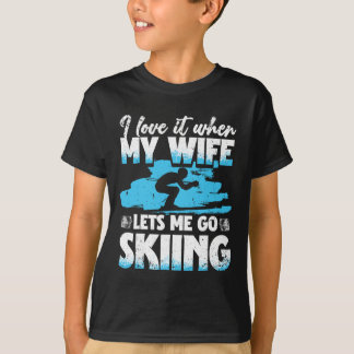 Ski Skiing Winter Sport _1  T-Shirt