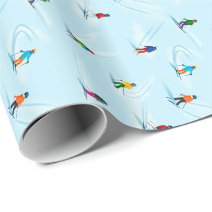 Ski Slope Gift Wrap
