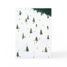 Ski Slopes Card