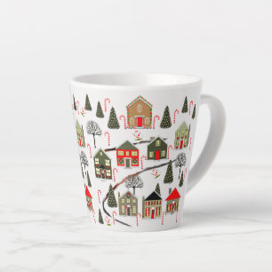 Ski Snow Skiing Holiday Gift Latte Mug