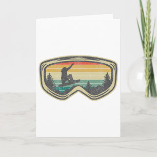 Ski Snowboard Mountain Snow Skiing Shirts Gift Card