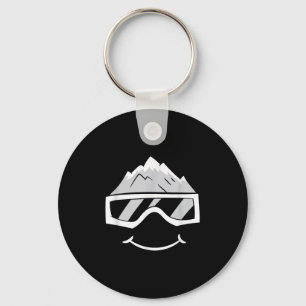 Ski Snowboard Skiing Goggles Snow Wintersport Skii Keychain