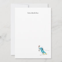 Ski & Snowboard Themed Invitations