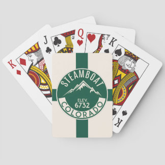 Ski Steamboat Playing Cards