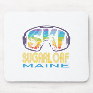 Ski Sugarloaf Maine Skiing Vacation Mouse Pad