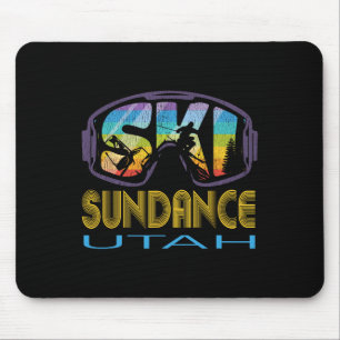 Ski Sundance Utah Skiing Vacation Mouse Pad