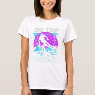 Ski Trip 2025 - Matching Family Snow Skiing Vacati T-Shirt