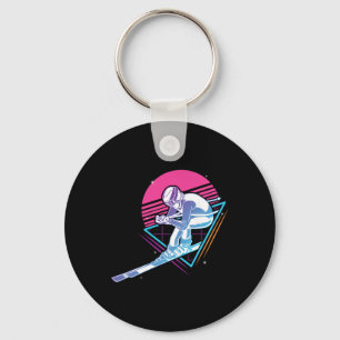 Ski Trip Skiing Retro Vintage 80s 90s Keychain