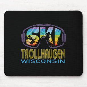 Ski Trollhaugen Wisconsin Skiing Vacation _1 Mouse Pad