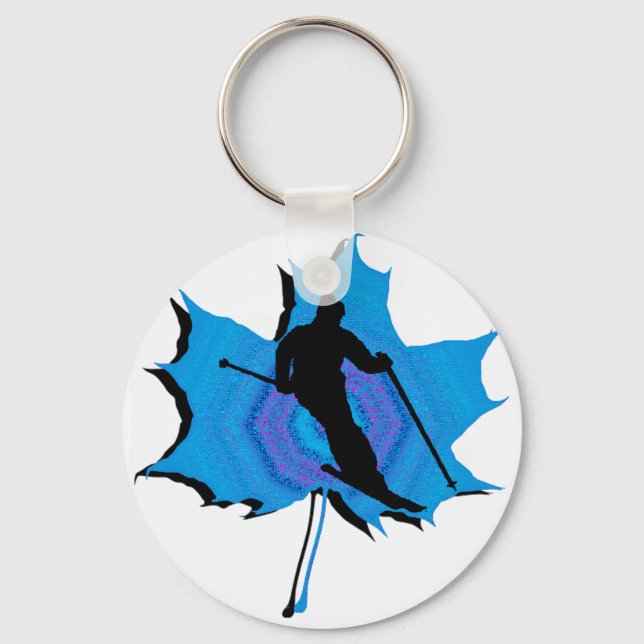 SKI UPPER WHISTLER KEYCHAIN (Front)
