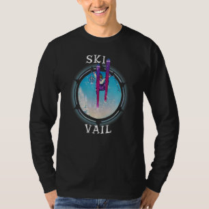 Ski Vail Colorado Vintage Retro Snow Ski 1 T-Shirt