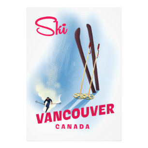 Ski Vancouver Canada Photo Print