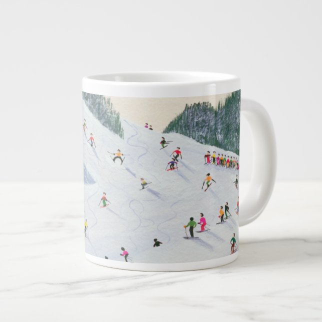 Ski-vening 1995 large coffee mug (Front Right)