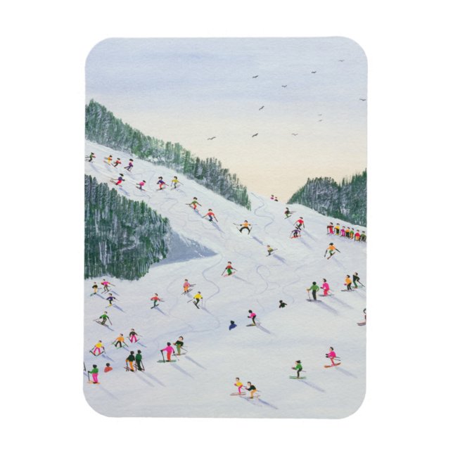 Ski-vening 1995 magnet (Vertical)