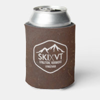 Ski Vermont Stratton Stowe Killington Faux Leather