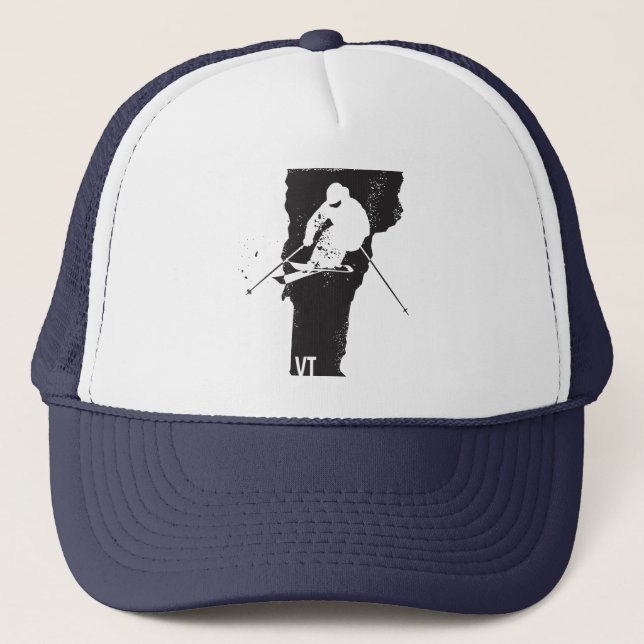 Ski Vermont Trucker Hat (Front)