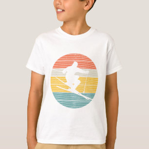 Ski Vintage - Skiing Winter Sports Freeski Skier G T-Shirt