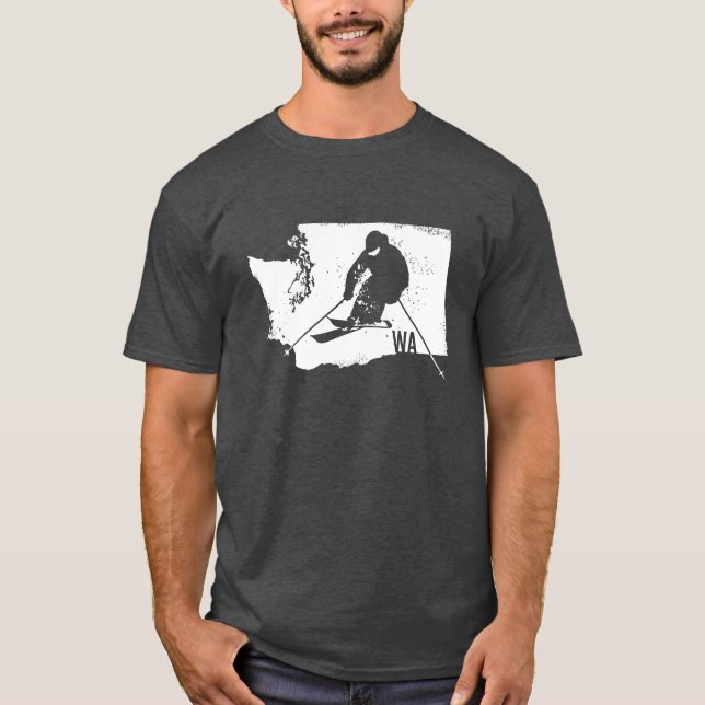 Ski Washington T-Shirt (Front)