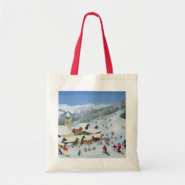 Ski Whizzz! 1991 Tote Bag (Front)