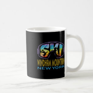Ski Windham Mountain New York Skiing Vacation Coffee Mug