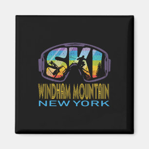 Ski Windham Mountain New York Skiing Vacation Magnet