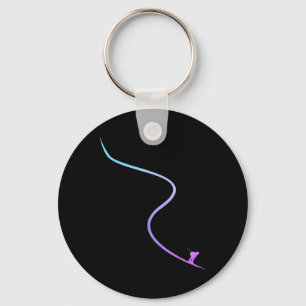Ski Winter Sports Skiing Skier  Keychain