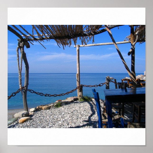 Skiathos Kastro taverna 2 Poster (Front)