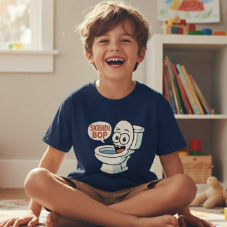 Skibidi Bop Yes Yes Funny Skibidi Toilet T-Shirt