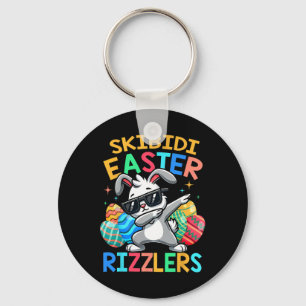 Skibidi Easter Funny Easter Rizzlers Sigma Gen Alp Keychain
