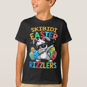 Skibidi Easter Funny Easter Rizzlers Sigma Gen Alp T-Shirt