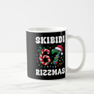 Skibidi Rizzmas 67 Christmas Six Seven Xmas Funny Coffee Mug