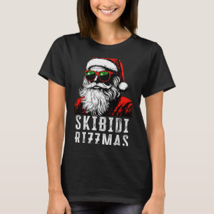 Skibidi Rizzmas Christmas Rizz Santa Claus Charism T-Shirt