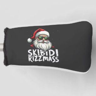 Skibidi Rizzmas Funny Gen Alpha Slang Christmas Golf Head Cover