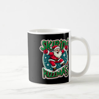 Skibidi Rizzmas Kids Youth Christmas  Coffee Mug