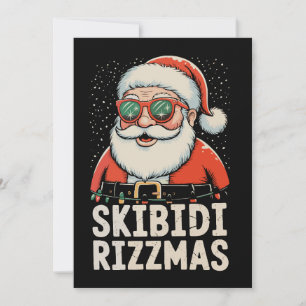 Skibidi Rizzmas Santa Rizz Christmas Xmas Holiday