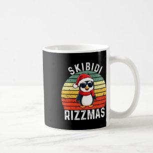 Skibidi Rizzmas Snowman Charisma Kid Cool Christma Coffee Mug