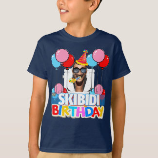 Skibidi Toilet Birthday Tee [Customize It!!]